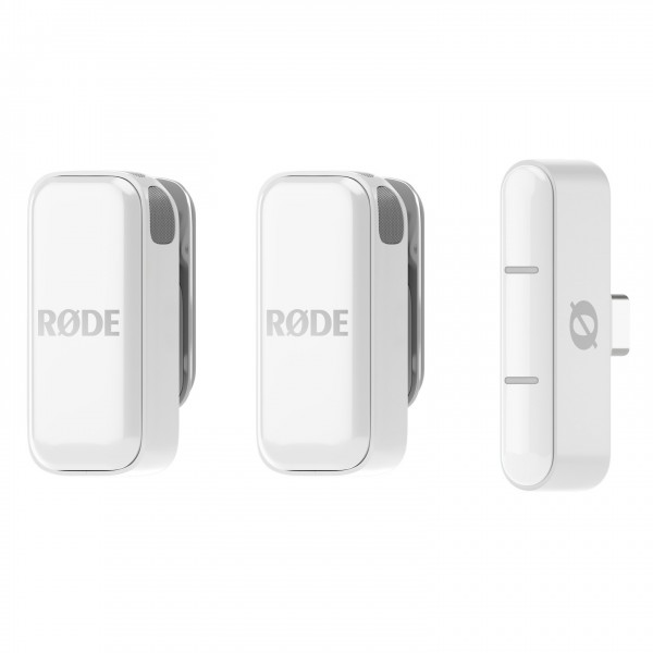 Rode Wireless Micro USB-C, White at Gear4music