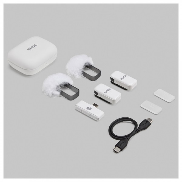 Rode Wireless Micro USB-C, White at Gear4music