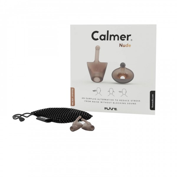Flare Audio Calmer Nude Silicone Translucent 476 - Packaging