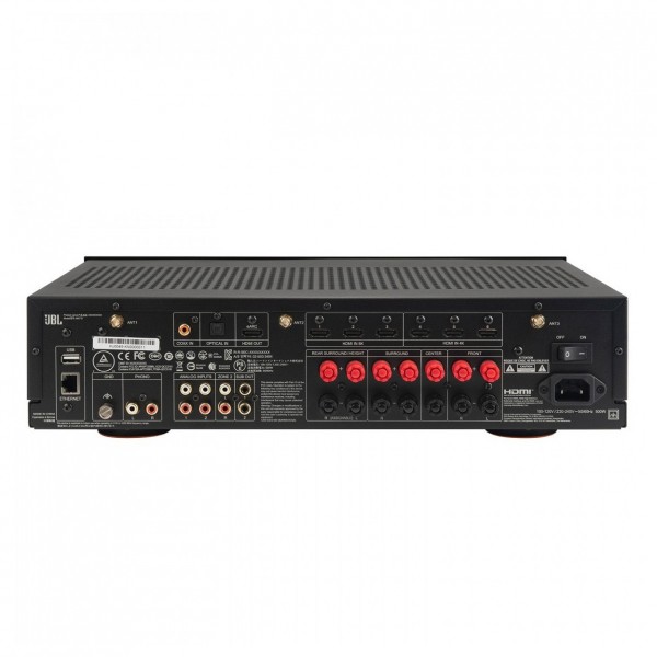 JBL MA710 7.2 Channel 8K AV Receiver, Black - Reverse