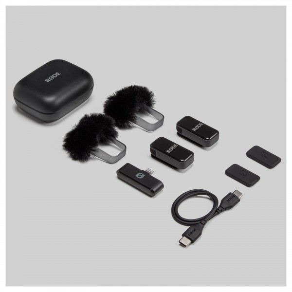 Rode Wireless Micro USB-C, Black at Gear4music