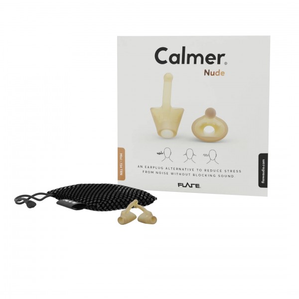 Flare Audio Calmer Nude Mini Silicone Translucent 724 - Packaging