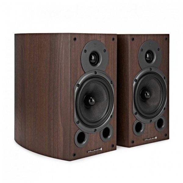WiiM Amp Pro, Space Grey & Wharfedale Diamond 9.1, Walnut Hi-Fi Bundle - diamond 9.1 walnut 