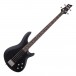 Schecter C-4 Deluxe, Satin Black