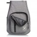 Gator GT-UKE-CON-GRY Grey Transit Bag – Concerto Uke - Pocket, Open