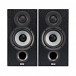 ELAC Debut B5.2 Bookshelf Speaker (Pair), Black Ash - Nearly New - pair front 