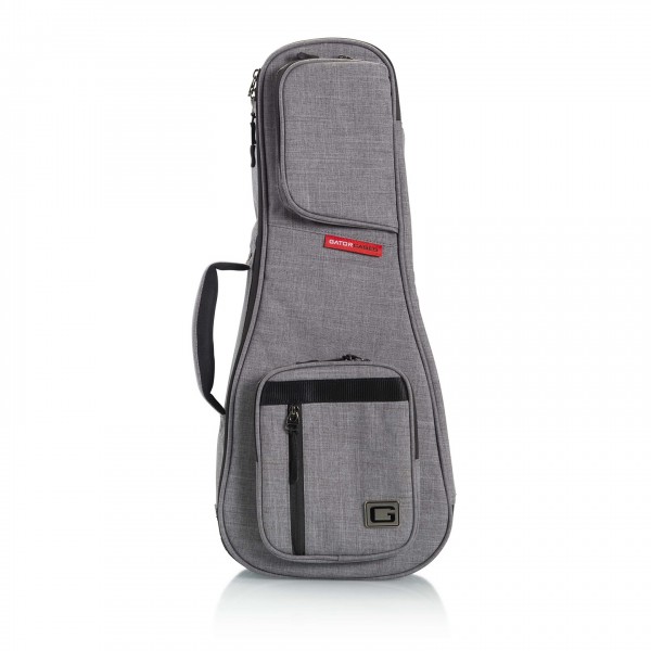 Gator GT-UKE-SOP-GRY Grey Transit Bag - Soprano Uke - Front