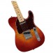 Fender 2024 Collection Made in Japan Hybrid II Telecaster MN, Flame Sunset Orange Transparent body 