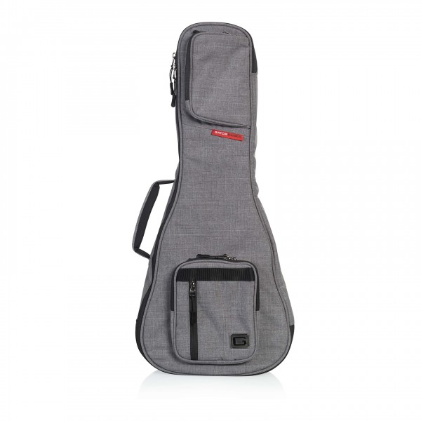 Gator GT-UKE-TEN-GRY Grey Transit Bag – Tenor Uke - Front