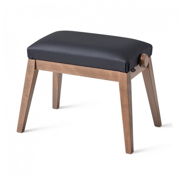 K&M 13940 Piano Bench, Walnut and Black, Vinyl