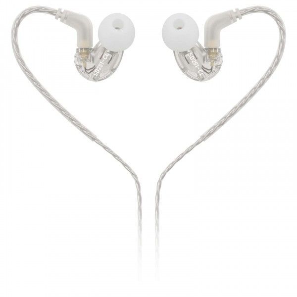 Behringer SD251-CL In-Ear Monitors, Clear - Rear