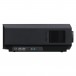 Sony PSE VPL-XW8100, 3,400 lumen, Native 4K Laser Projector with XR Processor, Black - side ports 