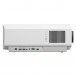 Sony PSE VPL-XW8100, Native 4K Laser Projector, White - side ports 