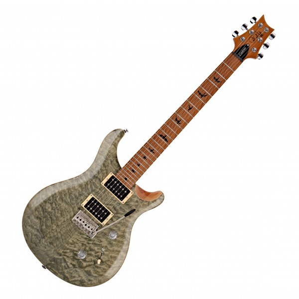 PRS SE Custom 24 Roasted Maple Neck, Trampas Green