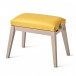 K&M 13942 Piano Bench, White Ash and Yellow, Vinyl