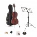 Primavera 100 Cello Outfit, Full Size and Accessories Bundle