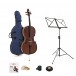 Stentor Student 1 Cello Outfit, Full Size and Accessories Bundle