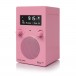 Tivoli Pal+ BT Portable Bluetooth Radio, Pink - left turn 