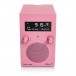 Tivoli Pal+ BT Portable Bluetooth Radio, Pink - front angle 