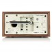 Tivoli Audio Model Three BT AM/FM Clock Radio, Walnut / Beige - rear 