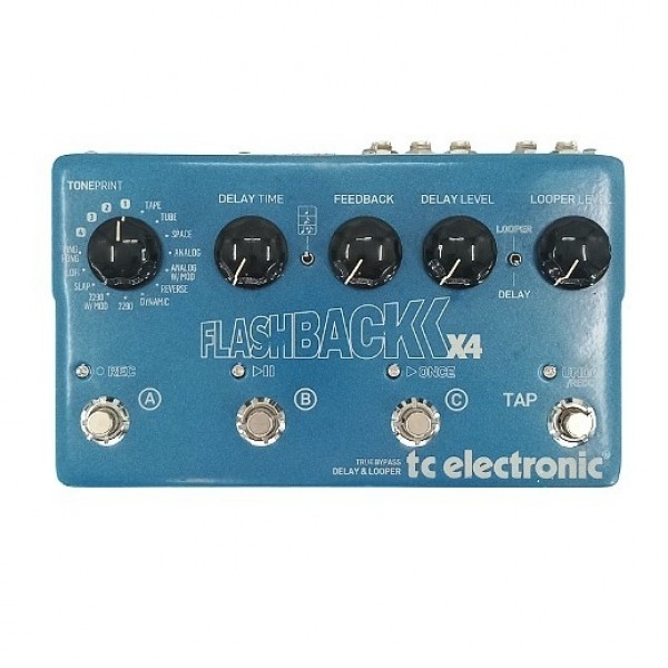 雑誌で紹介された Electronic TC Flashback at Secondhand - Looper & Delay X4 ギター