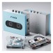 FiiO CP13 Cassette Player, Blue with Free Slip Case - dual with casette