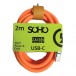 Soho Sound USB-C to USB-C Cable, 2m - Packaging