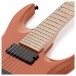 G4M 529 Electric Guitar, 7-String, Marmalade