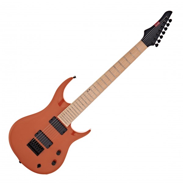 G4M 529 Electric Guitar, 7-String, Marmalade