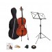 Hidersine Piacenza Cello Outfit, Full Size and Accessories Bundle