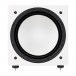 Monitor Audio Silver 6G W12 Subwoofer, Satin White - front sq 