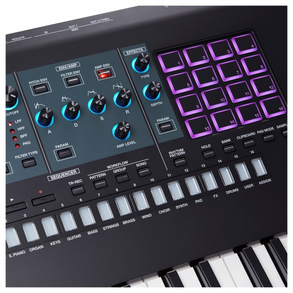 Roland Fantom 8 - Detail