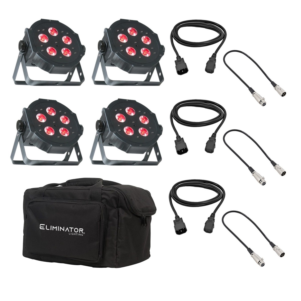 Click to view product details and reviews for Adj Mega Tripar Profile Plus Led Par Can Carry Bag Bundle.