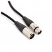 XLR (M) to XLR (F) Cable by Studiospares, 10m