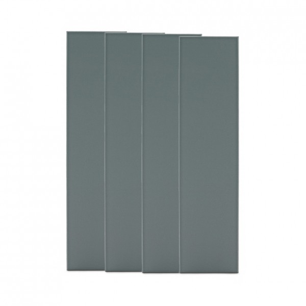 StudioPANEL Acoustic Panels 1200mm x 300mm x 25mm, Grey x 4