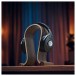 Focal Bathys Wireless ANC Headphones, Grey with Free Headphone Stand - lifestyle