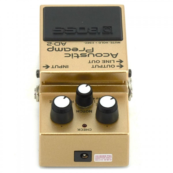 美品BOSS Acoustic Preamp AD-2 Boss AD-2 Acoustic Preamp Gitarrenpedal | Gear4music