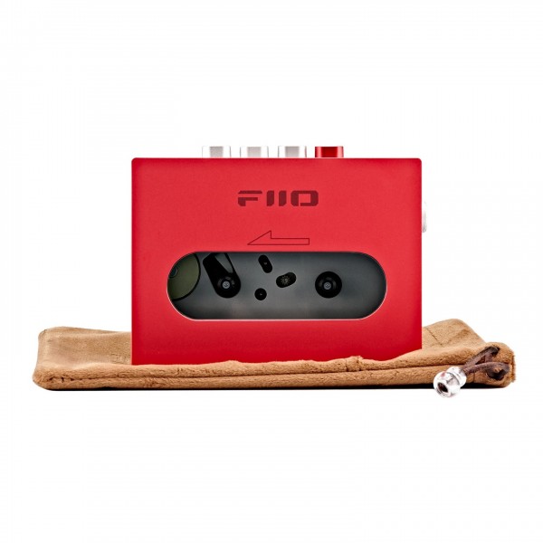 FiiO CP13 Cassette Player, Red with Free Slip Case