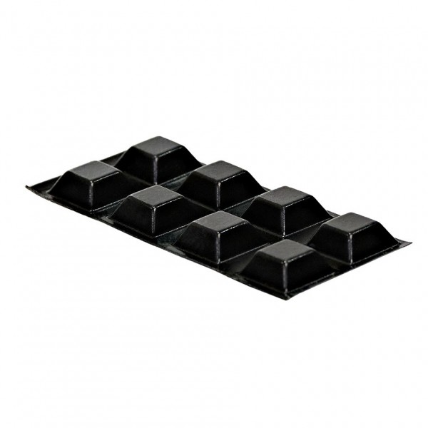 Atacama Isolation Gel Pads 8 Pack, Black