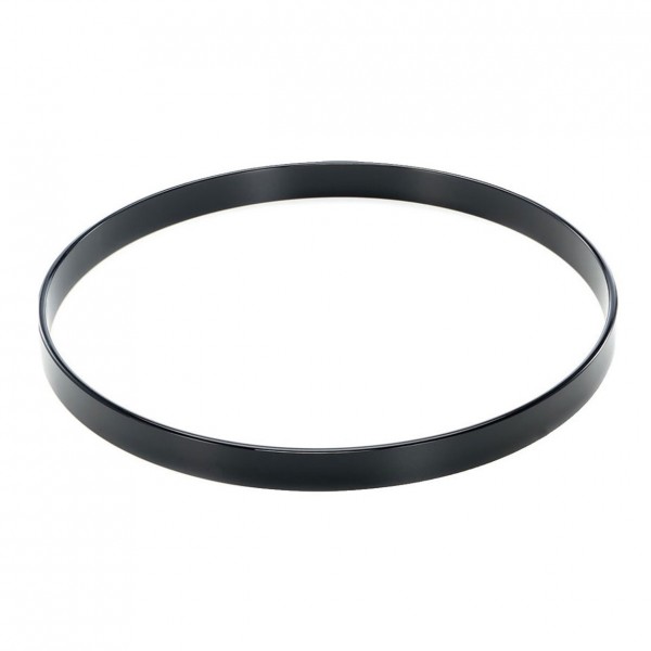 Worldmax 16" Maple Bass Drum Hoop, Black Lacquer Finish