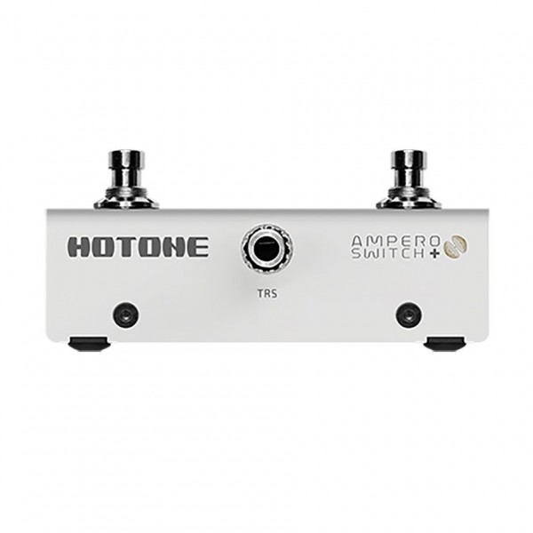 Hotone Ampero Switch+ Dual Footswitch Controller, White- top