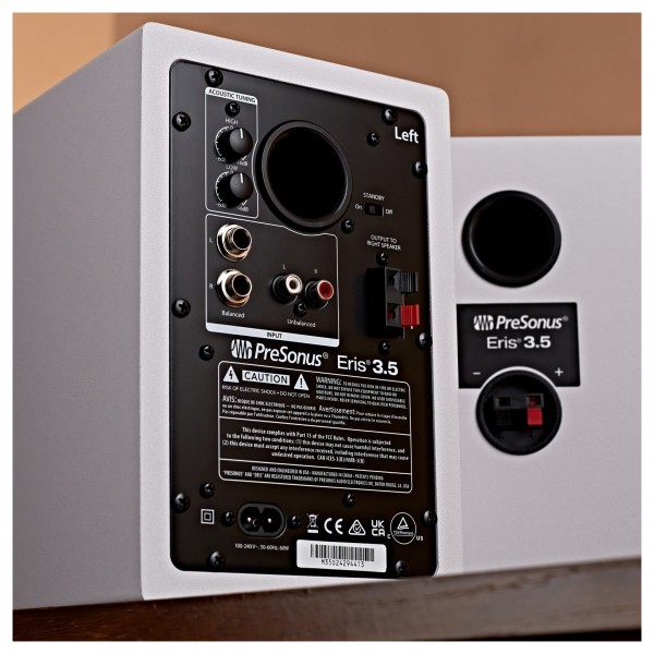 【新品未使用】Presonus / Eris 3.5 2nd Gen ホワイト 数量限定特価] PreSonus Eris 3.5 ホワイト (1ペア) モニター