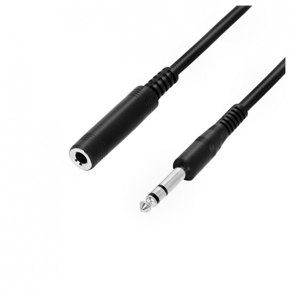 Adam Hall 3 STAR Balanced TRS 1/4" Jack Extension Cable, 3m