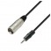 Adam Hall 3 STAR XLR (M) to Balanced TRS Mini Jack Cable, 3m