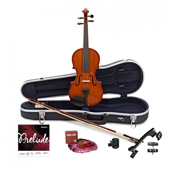 Yamaha V3 Student Violin Outfit, Full Size and Accessories Bundle