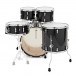 Sonor AQ2 22'' 5pc Shell Pack, Transparent Black