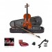 Yamaha V5SA Acoustic Violin Outfit, Full Size and Accessories Bundle