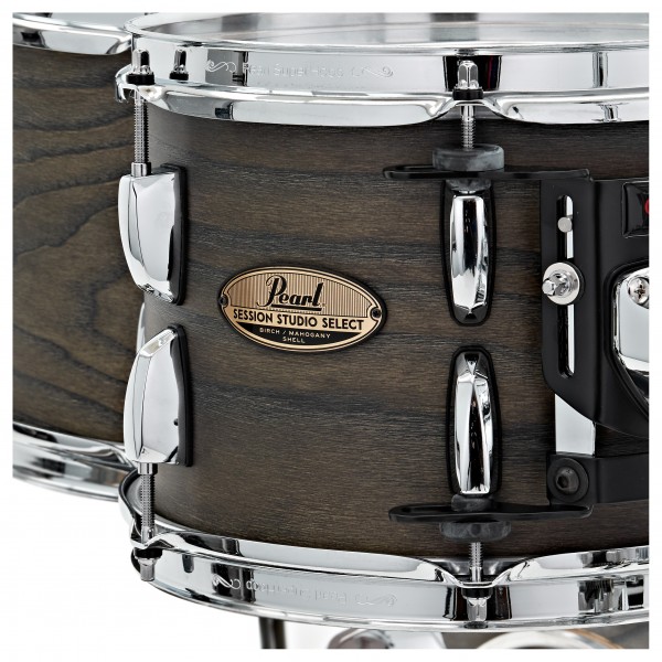 Pearl Ltd Session Studio Select 4pc 22" Shell Pack, Black Satin Ash