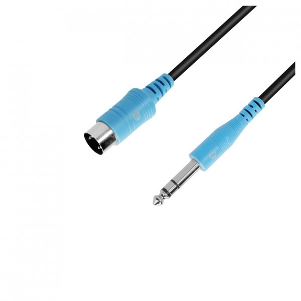 Adam Hall 3 STAR MIDI to TRS 1/4" Jack Cable, 60cm