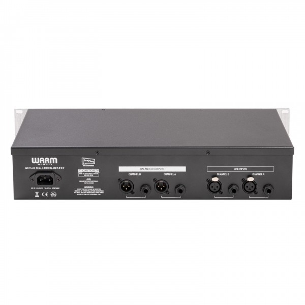 Warm Audio WA76-A2 Blue Strip Stereo Compressor - Rear